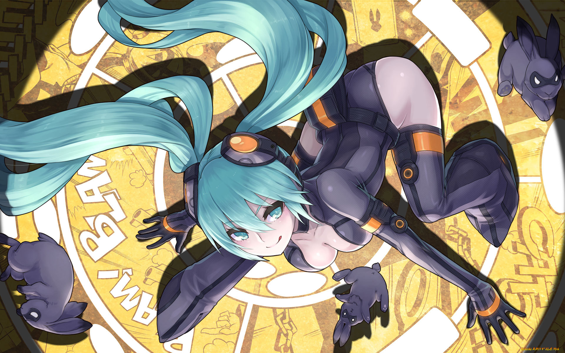 vocaloid, , hatsune, miku, , , nidy-2d-, , , , , 